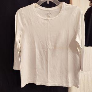 Chico's white shirt size 1